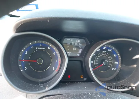 2011 Hyundai Elantra Gls (Ulsan Plant) from USA, damaged, VIN KMHDH4AE8BU098231